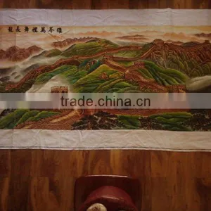 2011 Top New Cross Stitch Great Wall Finished Product thumbnail-1