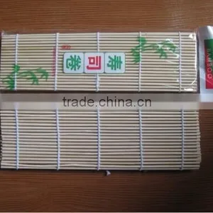 White Bamboo Mat Happy Sushi Rolls thumbnail-5