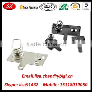 Customized Stainless Steel Compression Spring AA Battery Spring thumbnail-1
