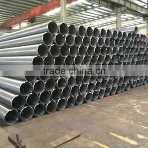 EN10210 S275 ERW Welded Black Mild Carbon Steel Drainage Pipe thumbnail-2