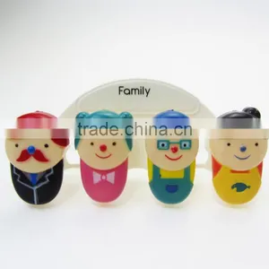 Wall Hanging Cute Cartoon Toothbrush Holder thumbnail-3