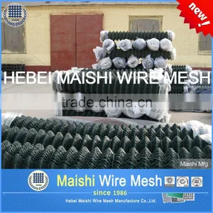 PVC Coated Chain Link Mesh Fence Diamond Mesh thumbnail-3