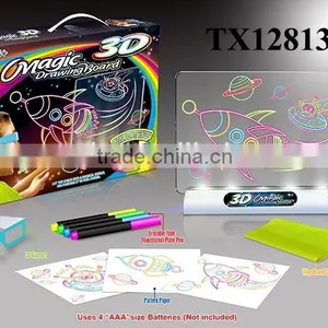 Kids 3D Magic Drawing Writing Board thumbnail-4