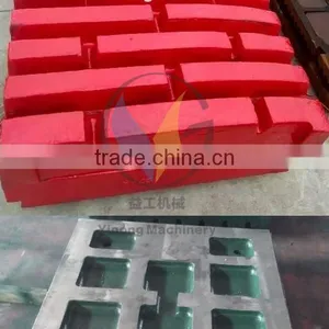 Yigong Jaw Plate for Jaw Crusher, for All Brands Jaw Crusher, Jaw Crusher Liner Plate thumbnail-2