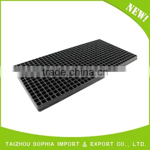 Good Reputation High Quality 512 Cells Black Plastic Plant Tray thumbnail-1