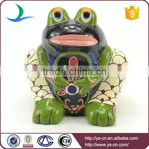 YSfp0005 Colorful Ceramic Folg Flower Pot for Home thumbnail-1