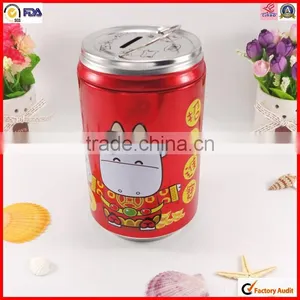 Cute Round Money Bank Tin Box thumbnail-1
