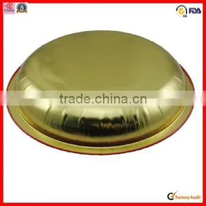 Recycled High Quality Custom Round Metal Tin Tray thumbnail-2