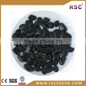 Black Polished Pebble Stone Direct thumbnail-1