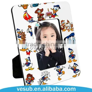 Customized Sublimation Heat Press Printing Hardboard Frame With Black Rim thumbnail-2