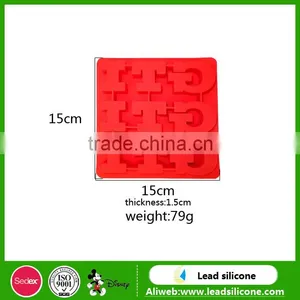 Existing Molud New Arriva Word Shape Silicone Ice Cube Tray thumbnail-4