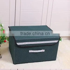N496 Household Non Woven Box Foldable Storage Box Home Storage Organization thumbnail-2