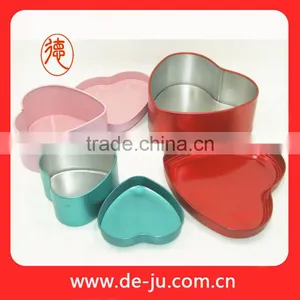 Children Candy Box Lovely Sweety Present Heart Shaped Metal Box thumbnail-1
