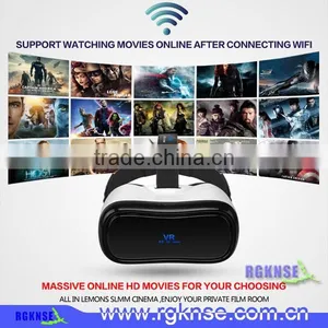 China Factory and Good Quality Lower Price Plastic VR Headset All in One VR With High Transparent Optic Resin Material thumbnail-4