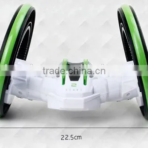 2 Wheels Capsule Space Toy Stunt Car, Anti-throw 360 Degree Roll Rotating Tumbling Car, Electric Stunt Radio Control Toy Car thumbnail-2