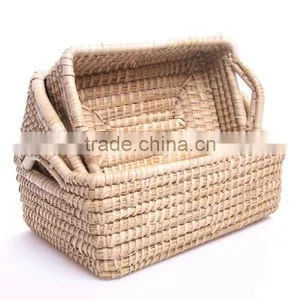 Coin Husk Basket Bread Basket For Kitchen Cabinet thumbnail-1