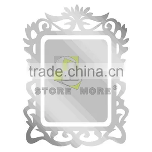 Self Adhesive Wall Mirror Decoration Stickers thumbnail-1