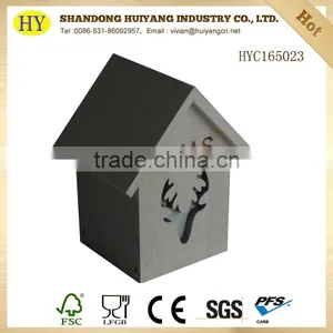 Christmas Gift Unfinished Cheap Wooden Money Box thumbnail-2