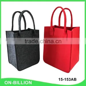 Large New Custom Promotional Storage Colorful Felt Basket Bag thumbnail-1