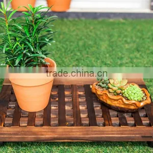 Burning Wood Flower-stand Restoring Ancient Ways thumbnail-6