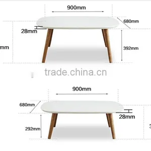 2016 New Modern Sofa Table Wholesale Mdf Wood Sofa Side Table With Wood Leg Two Size a Set Wood Coffee Table thumbnail-6