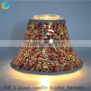 Decorative Glass Mosaic Lamp Shade thumbnail-6