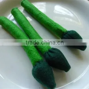 2017 Felt Asparagus Felt Food for Kids Made in China thumbnail-1