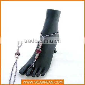 Fiberglass Boutique Measurements Display Foot Mannequin thumbnail-3