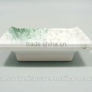 Shallow Elegant Classical Chinese Style Melamine Restaurant Hotel Used Homeware Sauce Dish thumbnail-1