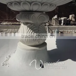 Stone Carving Outdoor Decoration Garden 3 Tier Marble Water Fountain Prices thumbnail-4