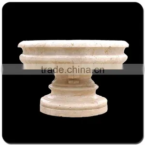 China Cheap Garden Decoration Granite Flower Pot thumbnail-1