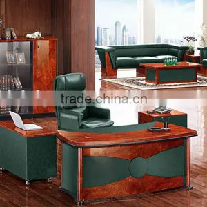 Vintage Executive Luxury Office Furniture,Executive Wooden Office Desk(BF08-0200) thumbnail-1