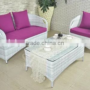 Outdoor Garden Rattan Furniture Sofa Sets PE Rattan Furniture(BF10-R112) thumbnail-2