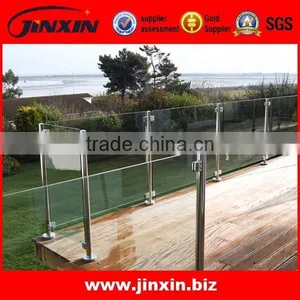 JINXIN Handrail Easy Install Decorative Interior Wrought Iron Stair Railings Wholesale thumbnail-3