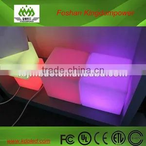 Rechargeable Colorful LED Garden Seat thumbnail-1