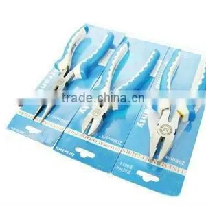 3pcs Pliers Set (combination Plier+long Nose +diagonal Cutting ) thumbnail-1