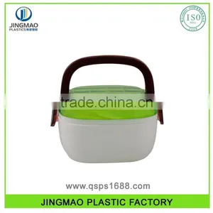 Round Shape Home Using OEM Plastic Lunch Box With Lock thumbnail-2