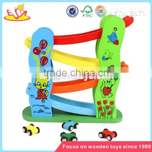 Wholesale Durable Wooden Kids Car Toy Bring Children Fun Showy Wooden Kids Car Toy W04C004 thumbnail-1