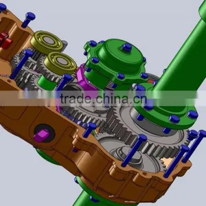 Cast Iron Gearbox Housing for Harvester thumbnail-5