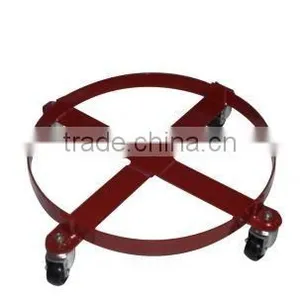300kg Heavy Duty Material Handling Tool Round Barrel Steel Oil Drum Dolly thumbnail-1