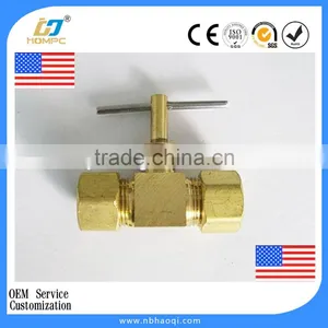 Female Thread Brass Gas Needle Valve thumbnail-1
