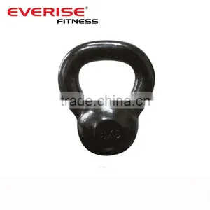 Black Hammertone Painted Kettlebell thumbnail-1