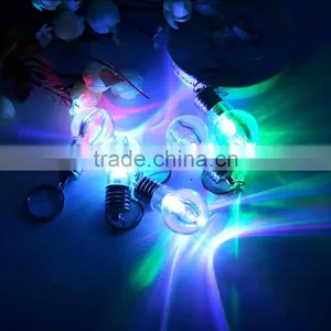 Cheap Creative Colorful Led Bulb Key Chain as Seen on tv thumbnail-1