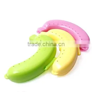 Cute 3 Colors Fruit Banana Protector Box Holder Case Lunch Container Storage thumbnail-1