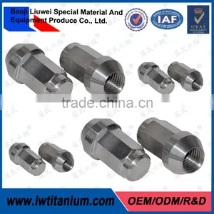 Gr5 M12*1.25/1.5*27 Titanio Lug Nuts by LIUWEI thumbnail-1
