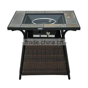 Top Rated Deluxe Outdoor Trolley GAS BBQ Grill thumbnail-1