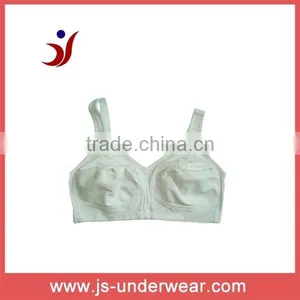 2014 Js-802pure Cotton no Pad Sport Comfortable Bra From China Shantou Gurao Factory(accept OEM) thumbnail-1