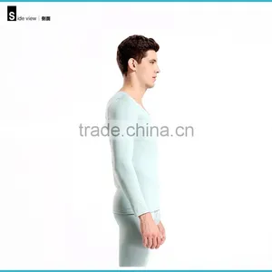 Invisible O Neck Seamless Winter Polypropylene Young Men Baselayer Underwear thumbnail-5