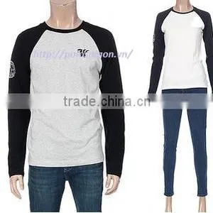Men t - Shirt 3/4 Sleeve Raglan Baseball, 100% Cotton thumbnail-4