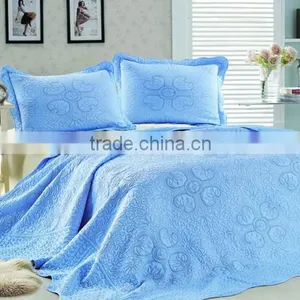 Microfiber Solid Quilts/Bedspreads thumbnail-1